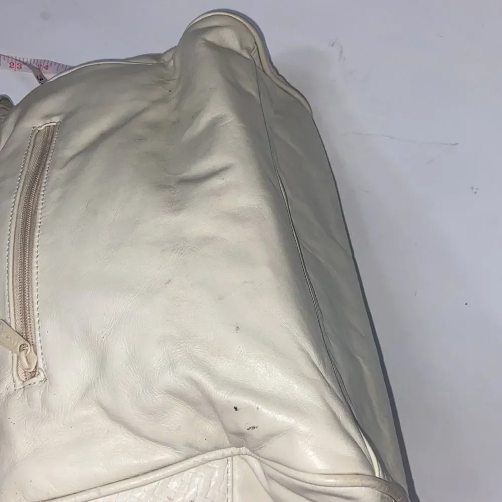 VINTAGE BAGS BY PINKY GENUINE LEATHER MADE IN USA WOMEN BAG